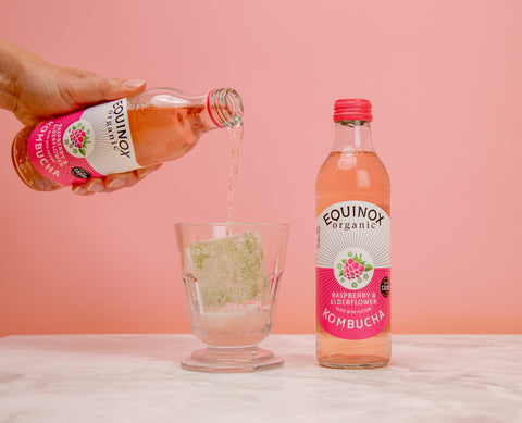 Equinox Kombucha Raspberry & Elderflower