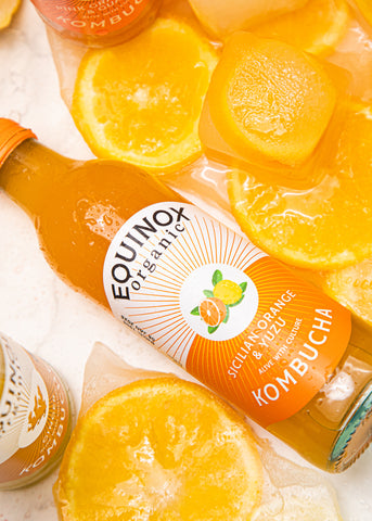 Equinox Kombucha Sicilian Orange & Yuzu