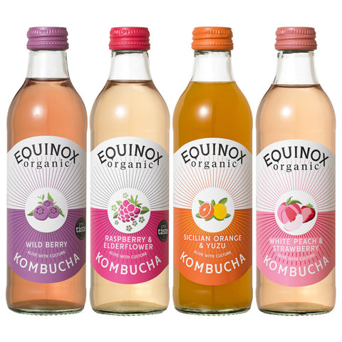 Equinox Kombucha Bottles FRUITY Multi-pack